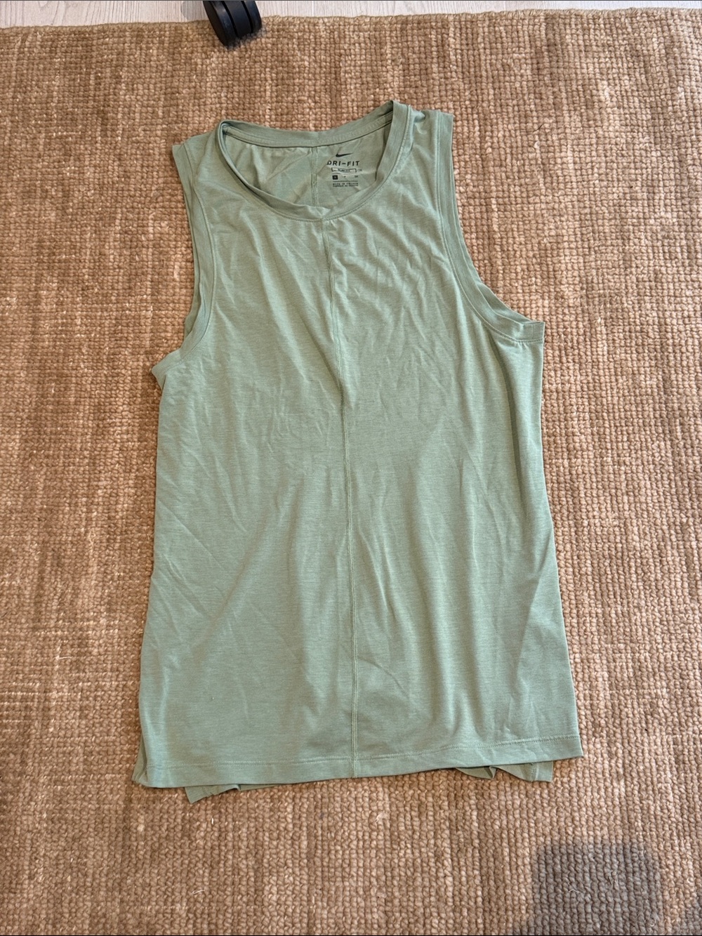 Nike Women's Sage Green Performance Tank Top